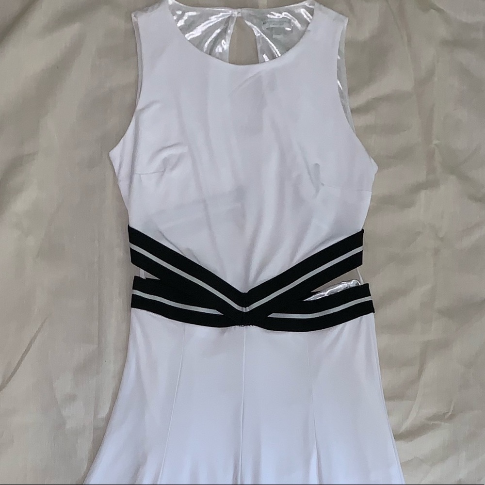 Long Formal White Gown